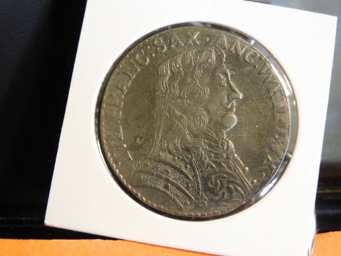 GERMANY 2/3 THALER 1675 LAUENBURG.GRADE-PLEASE SEE PHOTOS.