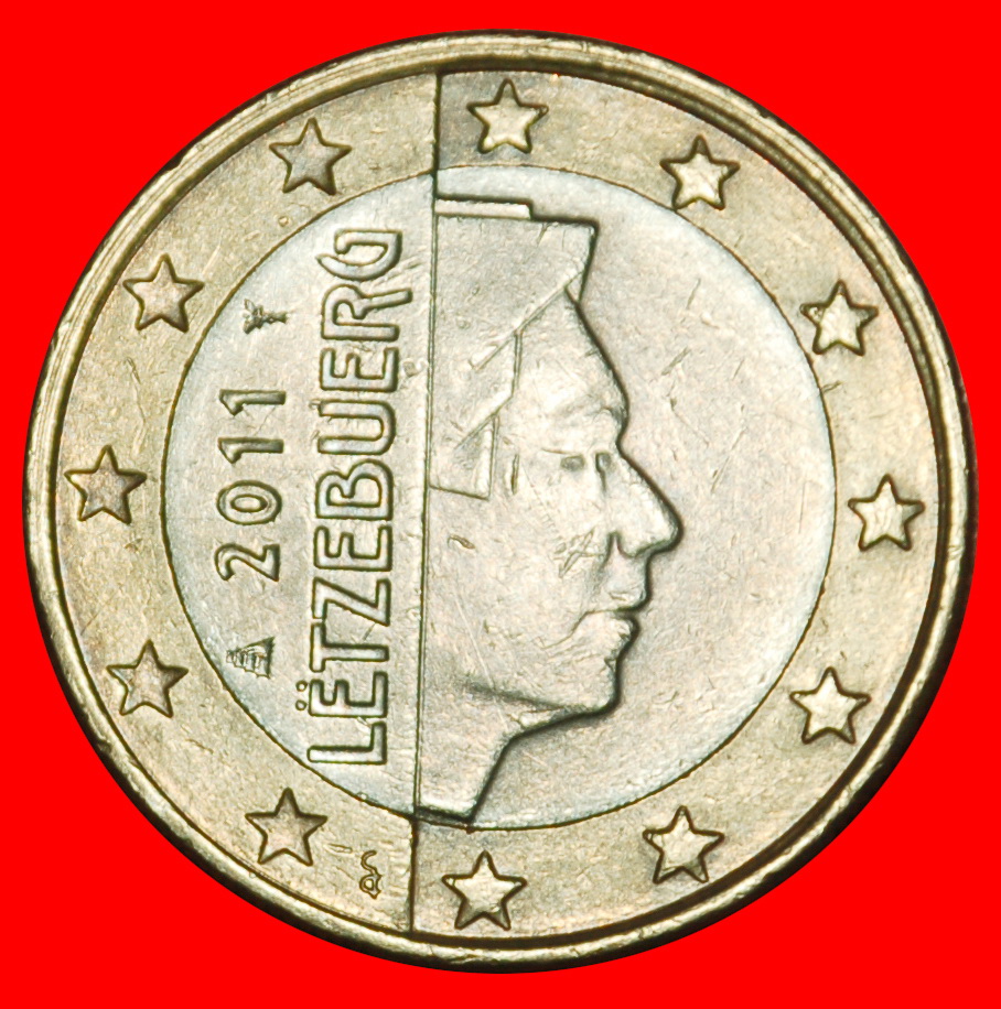  Ⰶ NETHERLANDS NON-PHALLIC TYPE 2007-2024:LUXEMBOURG★1 EURO 2011★HENRY (2000-)★LOW START★ NO RESERVE!   
