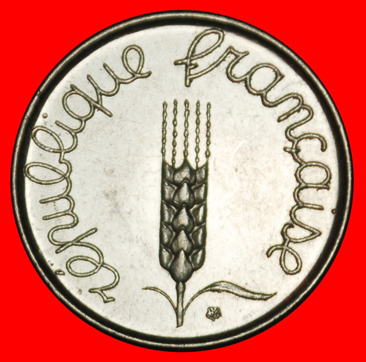  Ⰶ FÜNFTE REPUBLIK 1960-1964: FRANKREICH ★ 5 CENTIME 1961 uSTG STEMPELGLANZ!★OHNE VORBEHALT!   