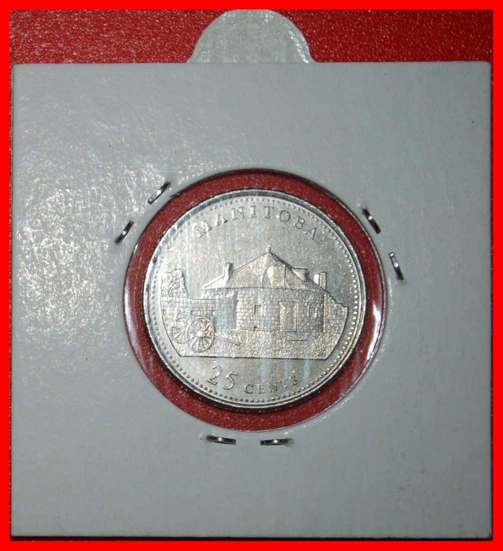 Ⰶ BASTION: KANADA ★ 25 CENT 1867-1992 VZGL STEMPELGLANZ! ELISABETH II. (1953-2022) ★OHNE VORBEHALT!