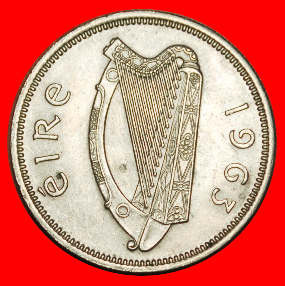  Ⰶ GREAT BRITAIN (1951-1968): IRELAND ★ 1 SHILLING 1963 BULL! ★LOW START ★ NO RESERVE!   