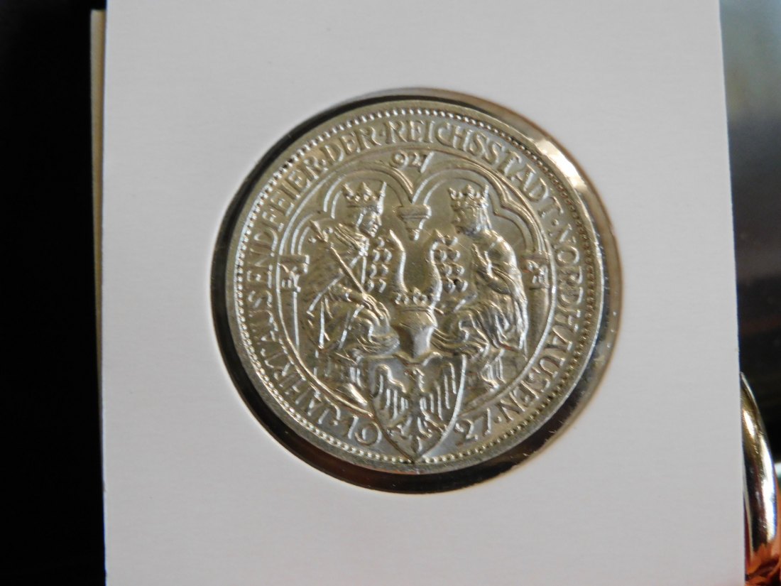 GERMANY 3 MARK 1927 WEIMAR.GRADE-PLEASE SEE PHOTOS.