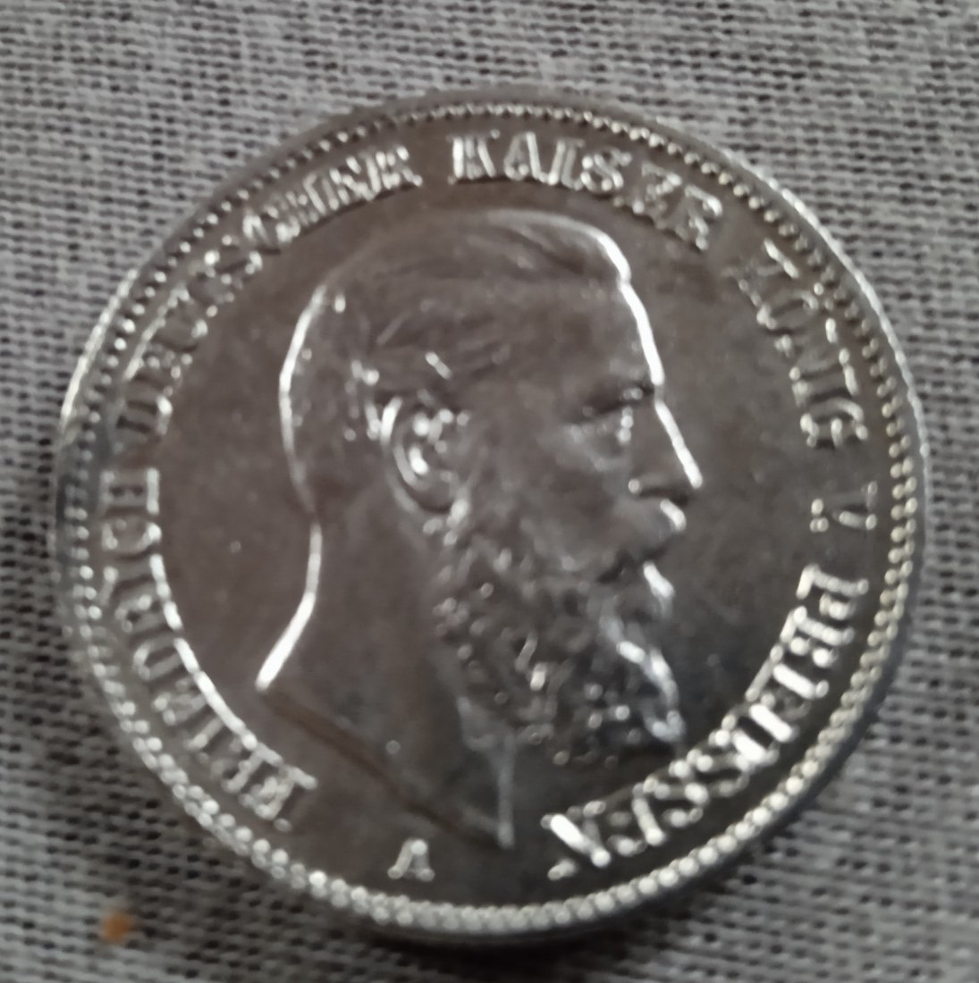 2 MARK Preußen 1888 JÄGER Nummer 98