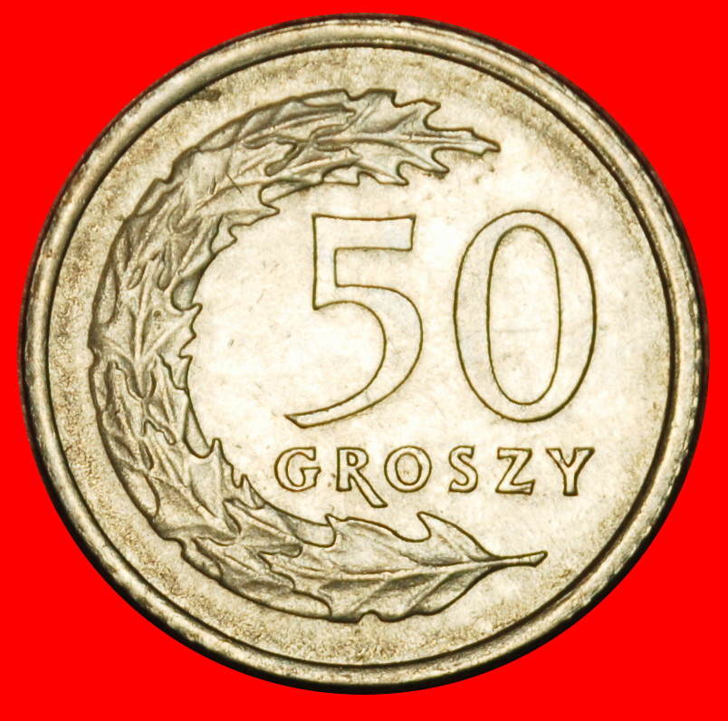 Ⰶ PRIVATE MINT (1990-2016): POLAND ★ 50 GROSZES 1991! UNC!★LOW START★NO RESERVE!