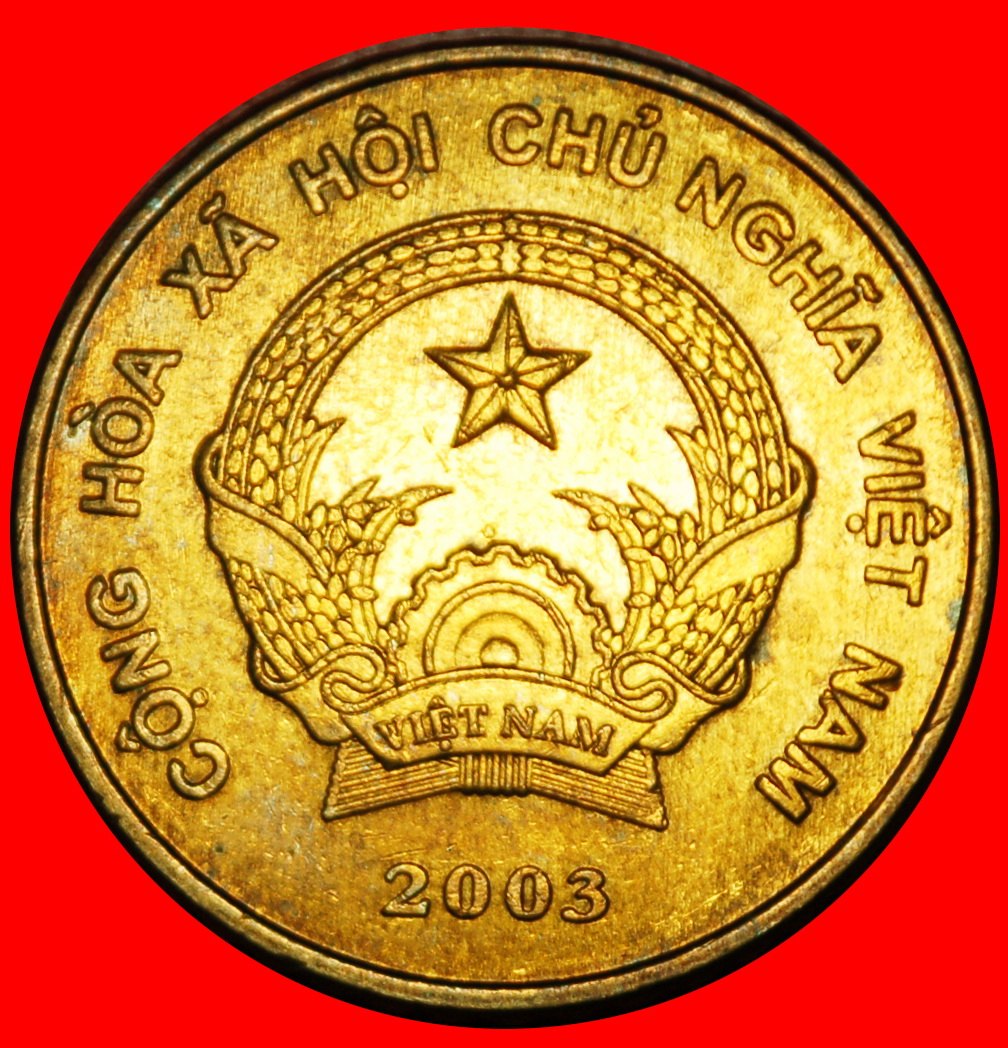  Ⰶ FINNLAND: KOMMUNISTISCHES VIETNAM ★ 5000 DONG 2003 uSTG STEMPELGLANZ! ★OHNE VORBEHALT!   