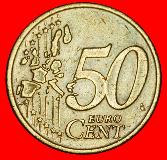  Ⰶ NORDISCHES GOLD (2002-2024): GRIECHENLAND ★ 50 EUROCENT 2002 VENIZELOS (1864-1936)★OHNE VORBEHALT!   