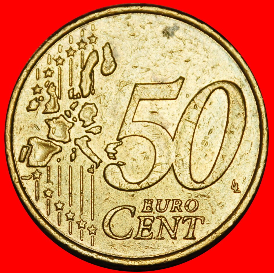  Ⰶ NORDISCHES GOLD (2002-2024): GRIECHENLAND ★ 50 EUROCENT 2006 VENIZELOS (1864-1936)★OHNE VORBEHALT!   