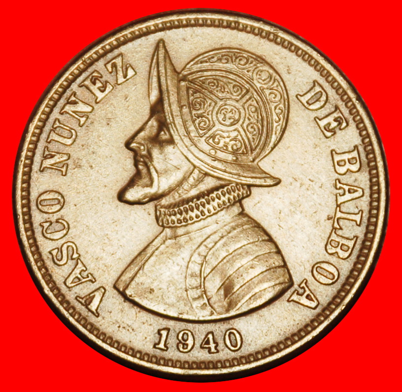 Ⰶ USA UNUSUAL: PANAMA ★ 1 1/4 CENTESIMOS 1940!★LOW START ★ NO RESERVE!