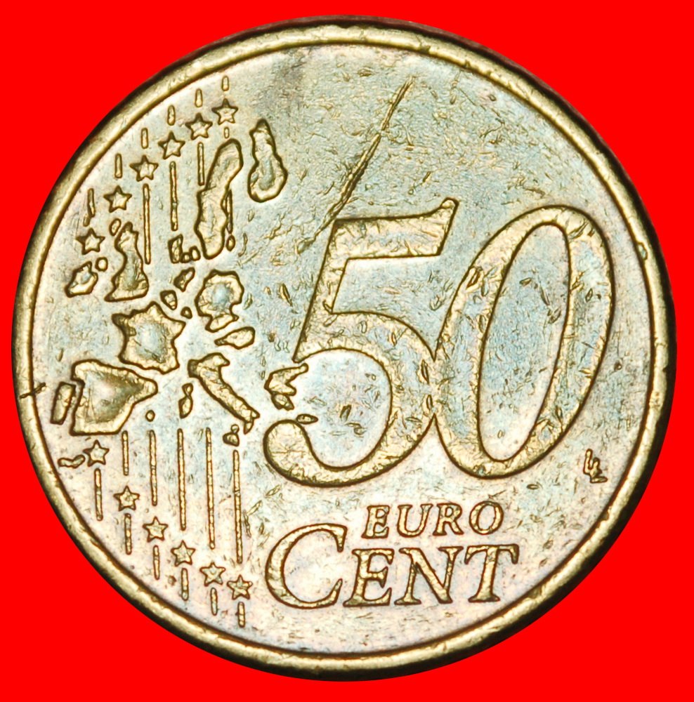  Ⰶ NORDISCHES GOLD (2002-2024): IRLAND ★ 50 EUROCENT 2004!★OHNE VORBEHALT!   