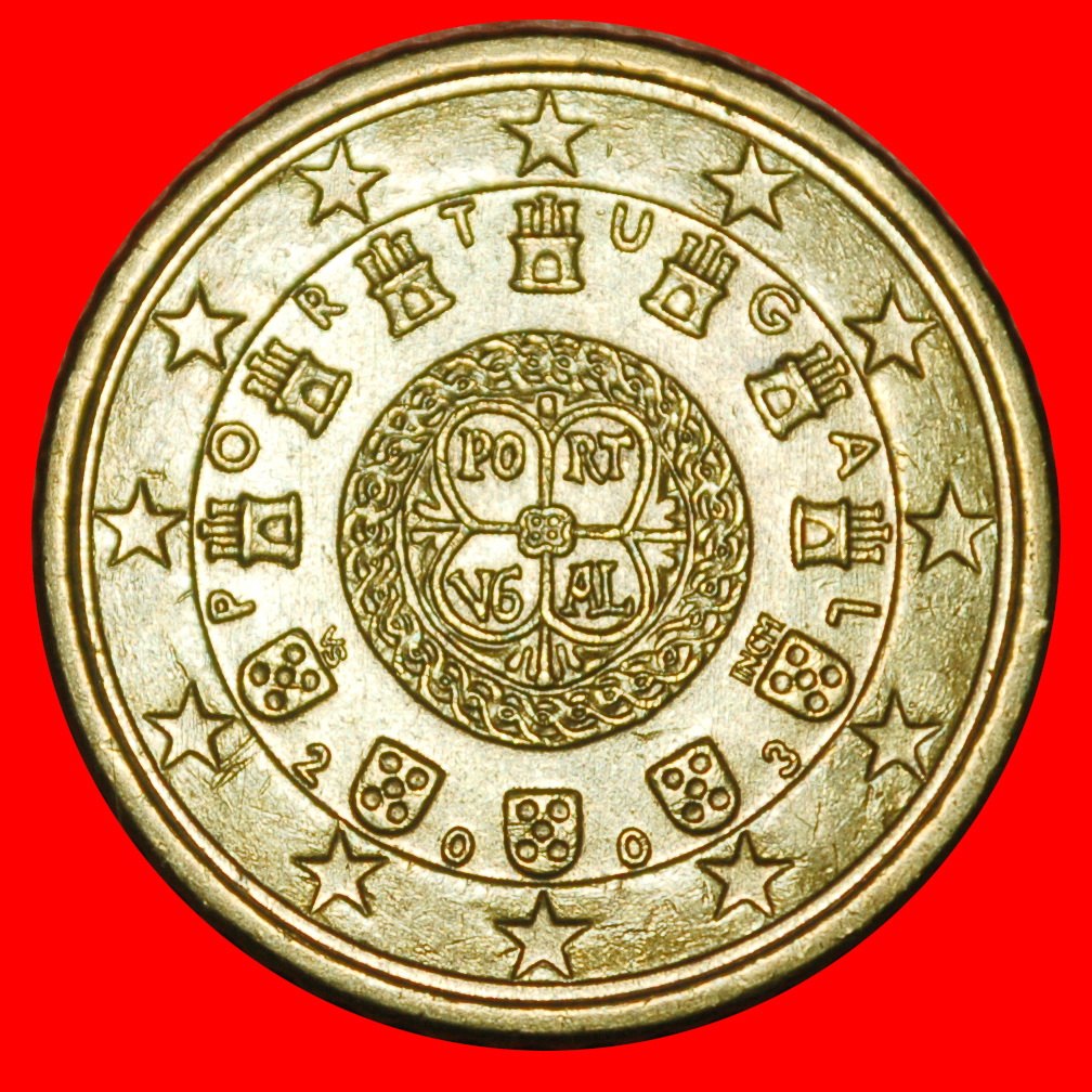 Ⰶ NORDIC GOLD (2002-2007): PORTUGAL ★ 50 EURO CENTS 2003!★LOW START ★ NO RESERVE!