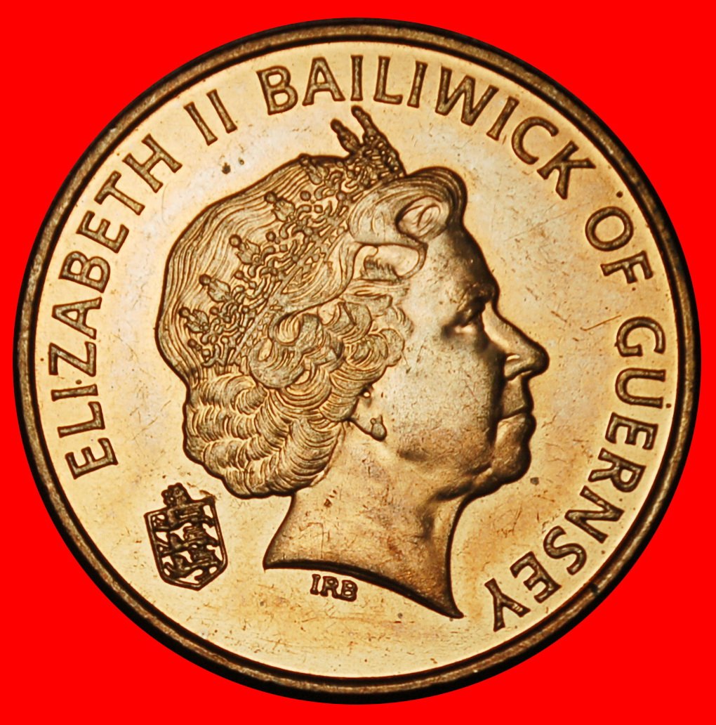  Ⰶ GROSSBRITANNIEN (1999-2012): GUERNSEY ★ 2 PENCE 1999 ELISABETH II. (1953-2022) KUH★OHNE VORBEHALT!   