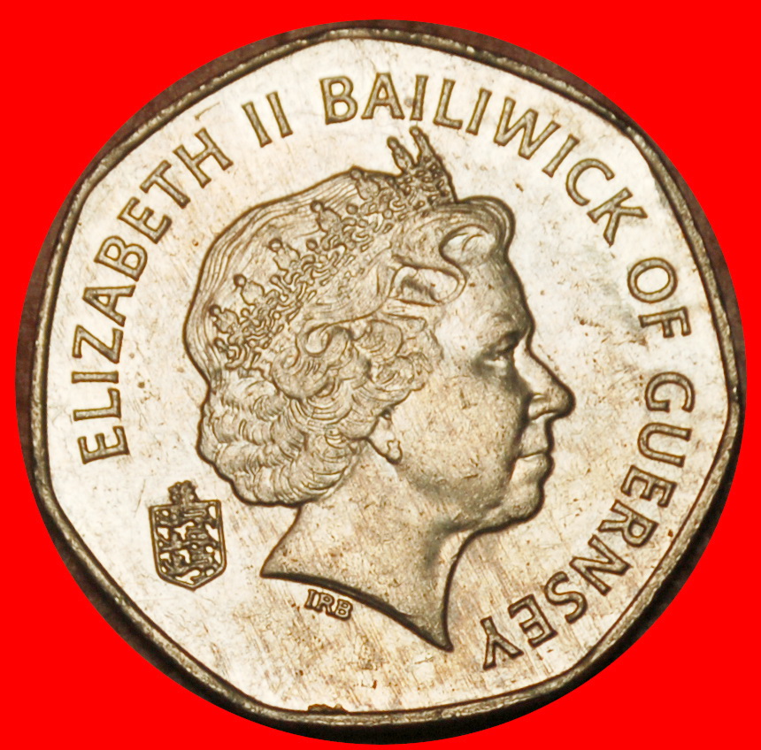  Ⰶ GROSSBRITANNIEN (1999-2012): GUERNSEY ★20 PENCE 2012 ELISABETH II. (1953-2022) ★OHNE VORBEHALT!   