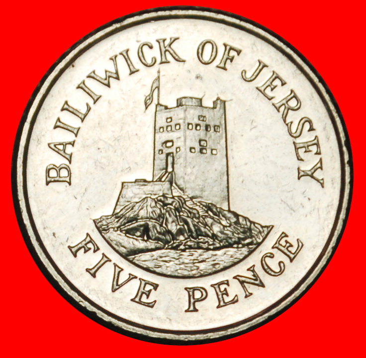 Ⰶ GREAT BRITAIN (1998-2012): JERSEY ★ 5 PENCE 2012 ELIZABETH II (1953-2022) LOW START ★ NO RESERVE!