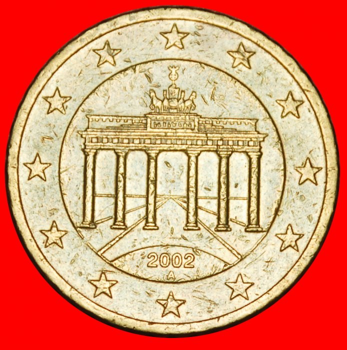  Ⰶ NORDISCHES GOLD (2002-2006): DEUTSCHLAND ★ 50 EUROCENT 2002A! BERLIN!  ★OHNE VORBEHALT   