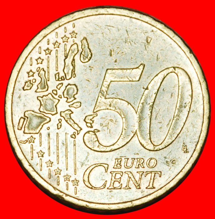  Ⰶ NORDISCHES GOLD (2002-2006): DEUTSCHLAND ★ 50 EUROCENT 2002A! BERLIN!  ★OHNE VORBEHALT   