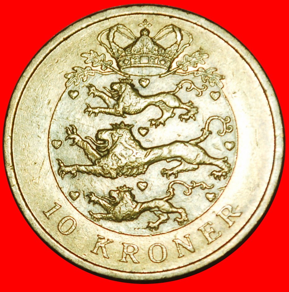 Ⰶ DAS 4. BILDNIS (2004-2010): DÄNEMARK ★ 10 KRONER 2005! MARGRETHE II . (1972-2024)★OHNE VORBEHALT!