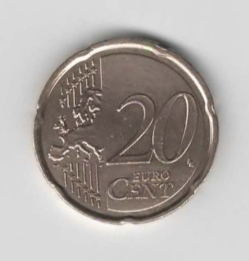  20 Cent Malta  2008  (N251)   