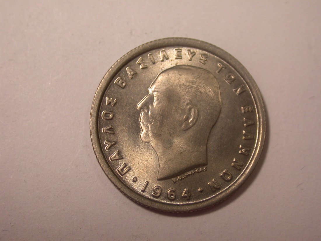 I15 Griechenland 50 Aenta Lepta 1964 in f.st/ST Originalbilder