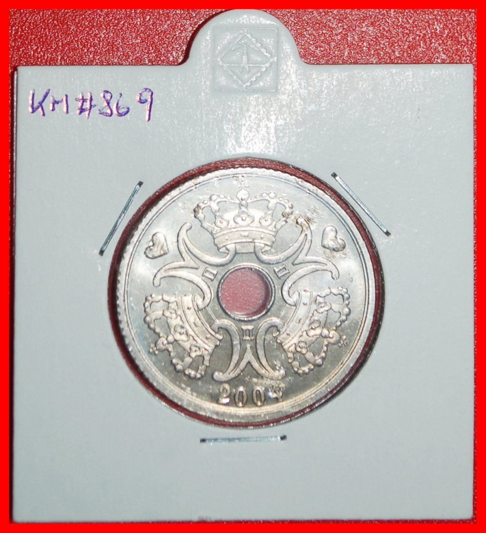  Ⰶ HEARTS 1990-2023:DENMARK★5 CROWNS 2004 DIES 2+B UNC MARGRETHE II 1972-2024★LOW START ★ NO RESERVE!   