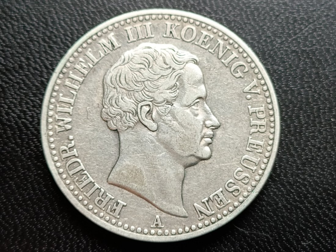 Altdeutschland - 1 Taler 1843 Preussen - Ausbeutetaler