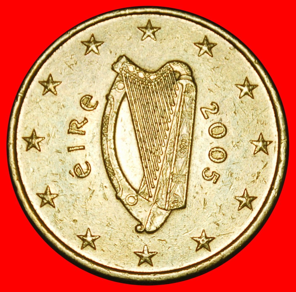 Ⰶ NORDISCHES GOLD (2002-2024): IRLAND ★ 50 EUROCENT 2005!★OHNE VORBEHALT!