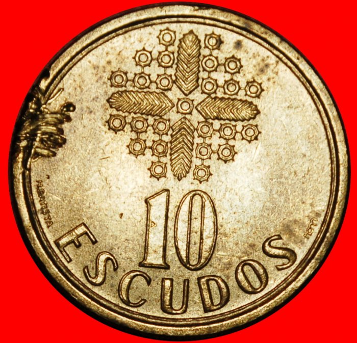 Ⰶ WINDOW (1986-2001): PORTUGAL ★ 10 ESCUDOS 1998 dies 2+B! MINT LUSTRE!★LOW START ★ NO RESERVE!