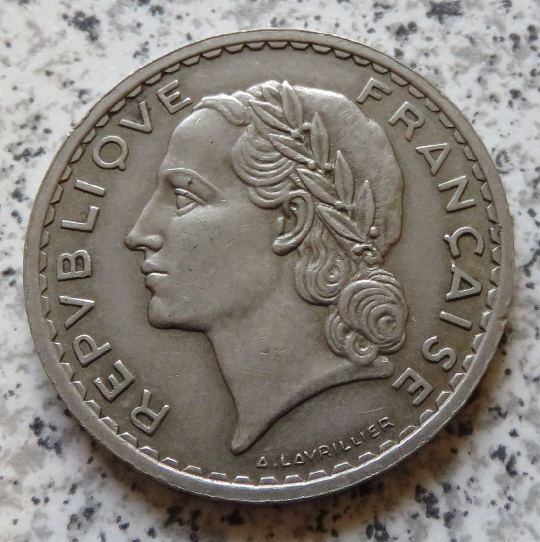  Frankreich 5 Francs 1935   