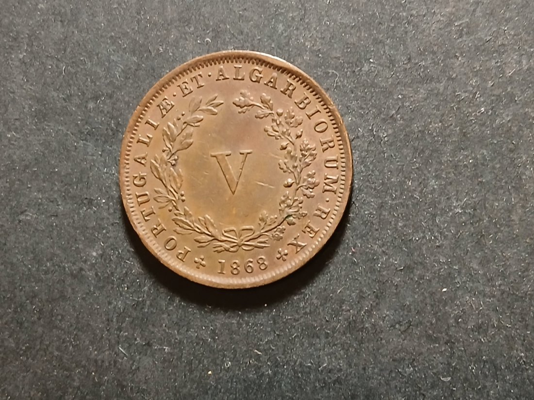 Portugal - V Reis 1868