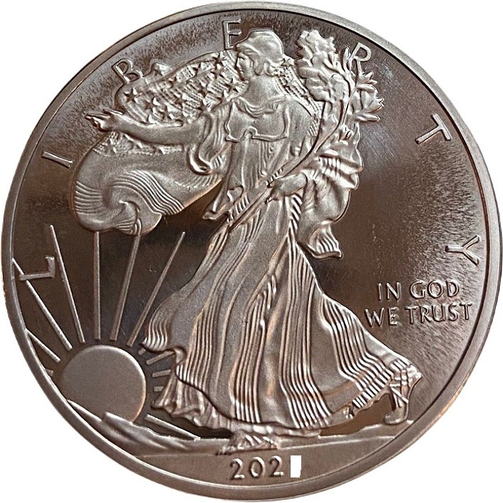  Liberty Eagle USA 2023 Bullion Sondermünze 999er fein Titanium 40mm rar!   