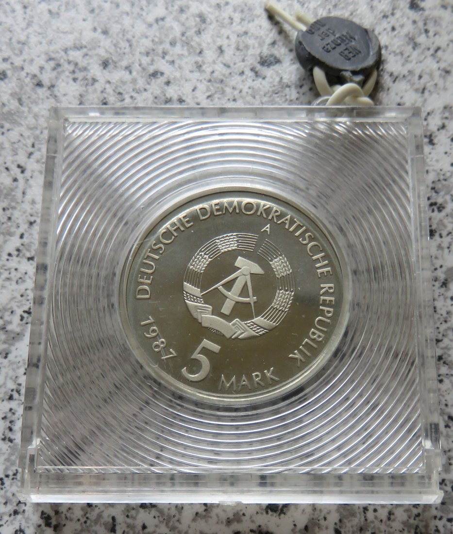  DDR 5 Mark 1987 PP, Nikolaiviertel   