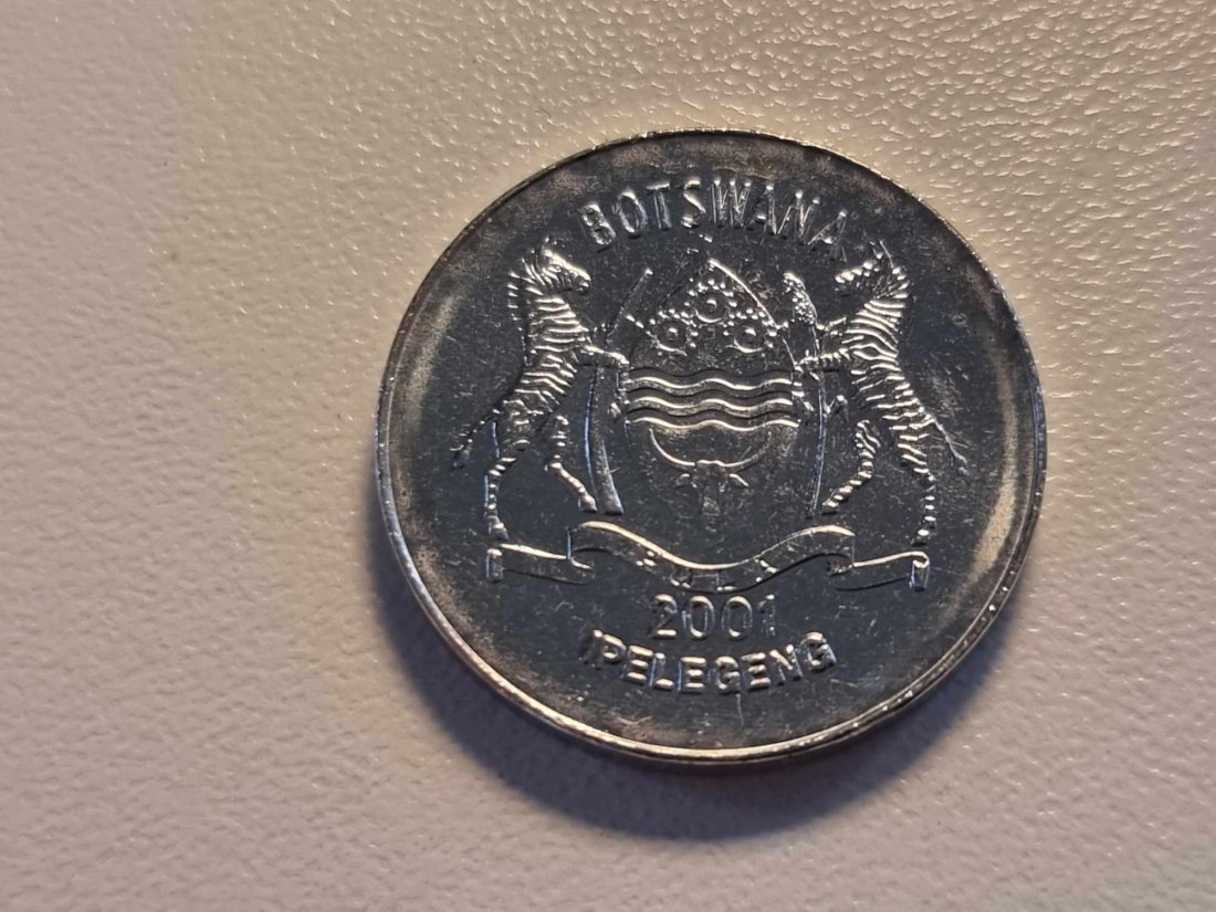  Botswana 50 Thebe 2007 STG   