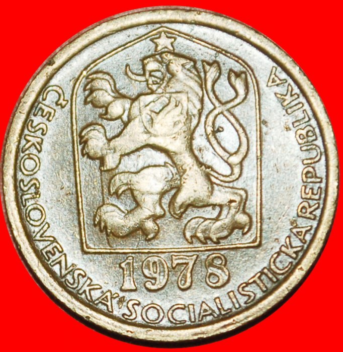  Ⰶ KOMMUNISMUS (1972-1990): TSCHECHOSLOWAKEI ★ 20 HELLER 1978 STEMPEL I+A! OHNE VORBEHALT!   