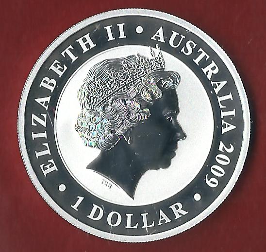  1 D. Australien Koala 2009 ST in oK Koblenzer Münzen Studio Koblenz Frank Maurer AL887   