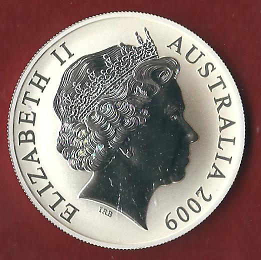  1 D. Australien Känguruh 2009 ST in oK Koblenzer Münzen Studio Koblenz Frank Maurer Al898   