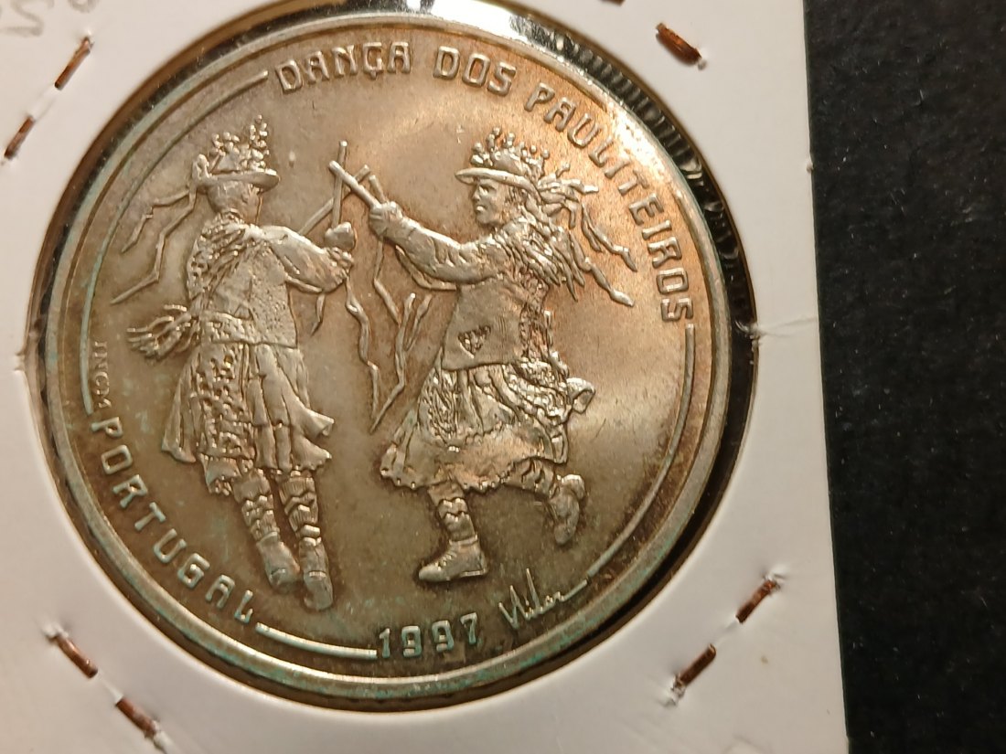  Portugal - 1000 Escudos 1997 Silber   