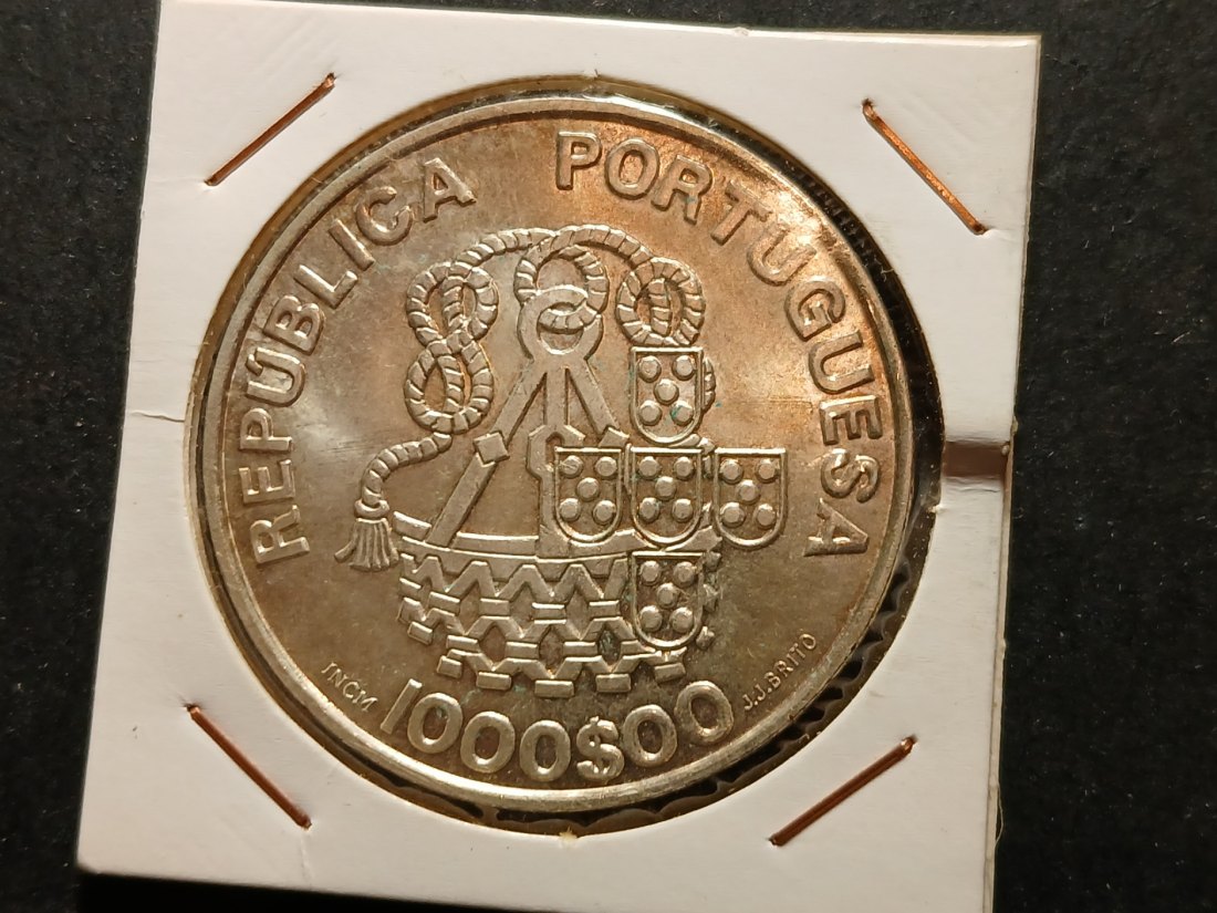 Portugal - 1000 Escudos 1998 Silber