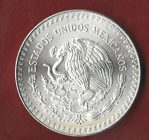  Mexico 1 OZ AG 1986 ohne Kapsel. Koblenzer Münzen Studio Koblenz Frank Maurer Al892   