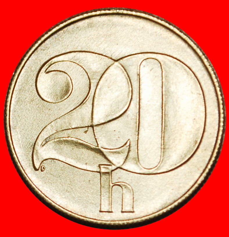  Ⰶ POSTKOMMUNISTISCH (1991-1992): TSCHECHOSLOWAKEI ★ 20 HELLER 1991 STG STEMPELGLANZ!★OHNE VORBEHALT!   