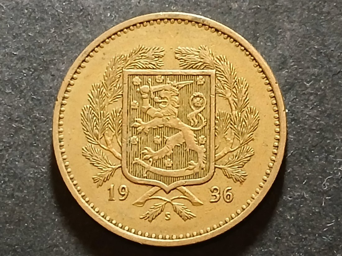  Finlandia - 10 Markkaa 1936   