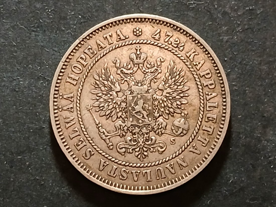  Finlandia - 2 Markkaa 1874   