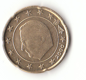 20 Cent Belgien 2000 (F162)b.