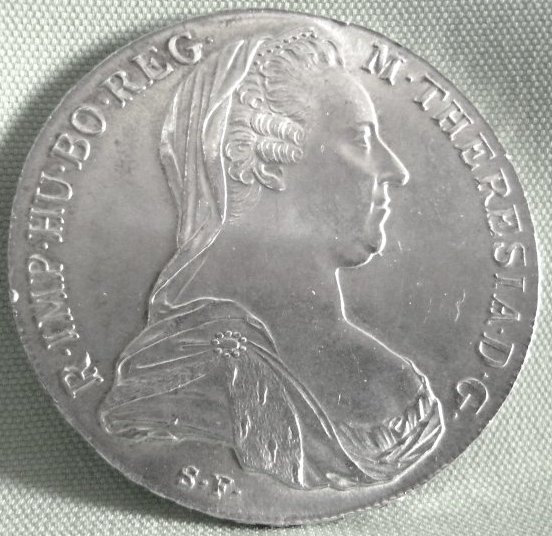  Maria Theresien Taler 1780 Ag .833, 28,13 g, FG 23,4 g   
