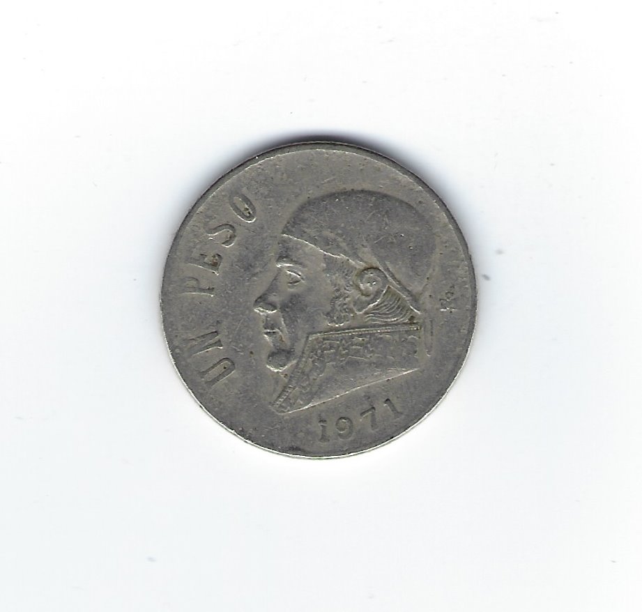  Mexiko 1 Peso 1971   