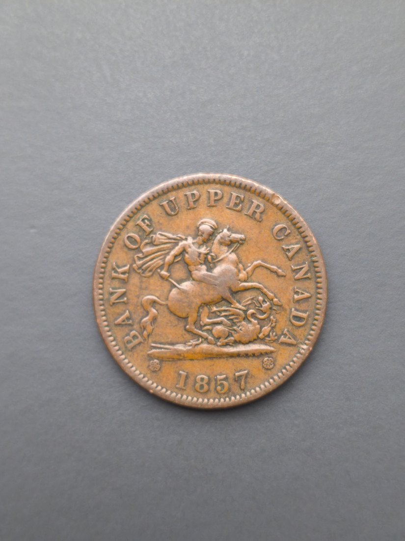  Kanadische Provinzen 1 Penny - 1857   