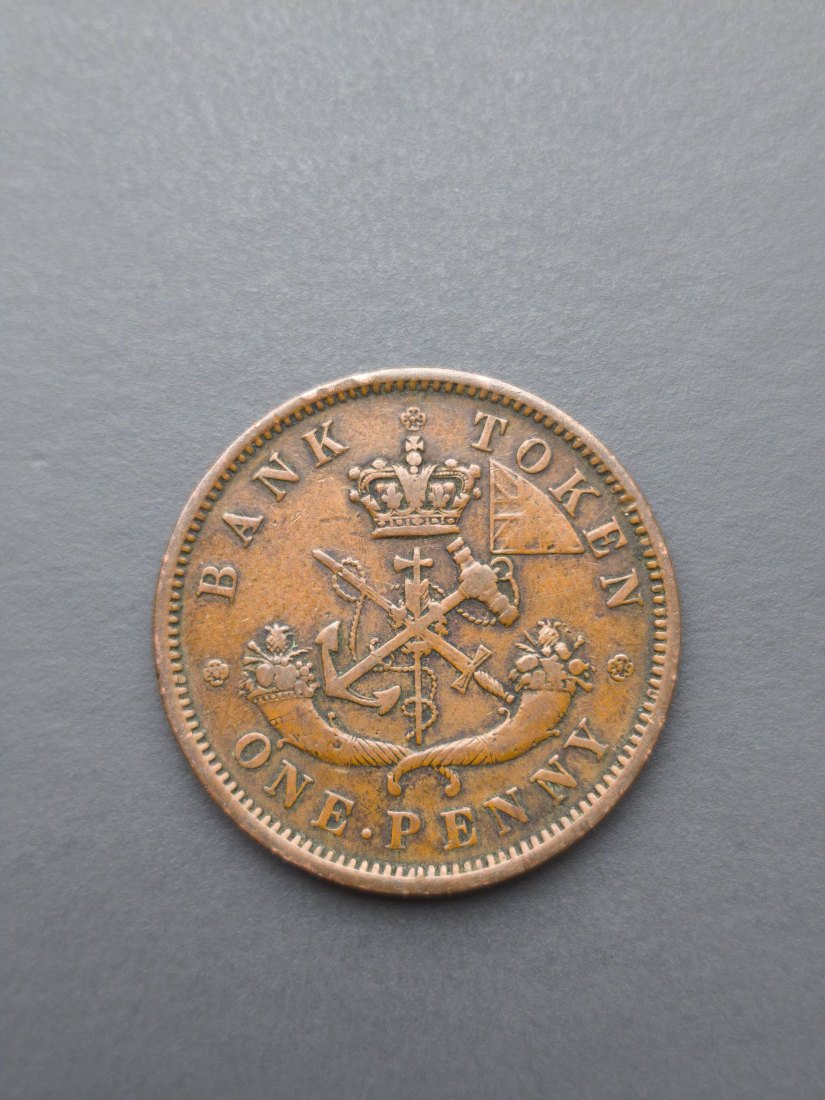  Kanadische Provinzen 1 Penny - 1857   