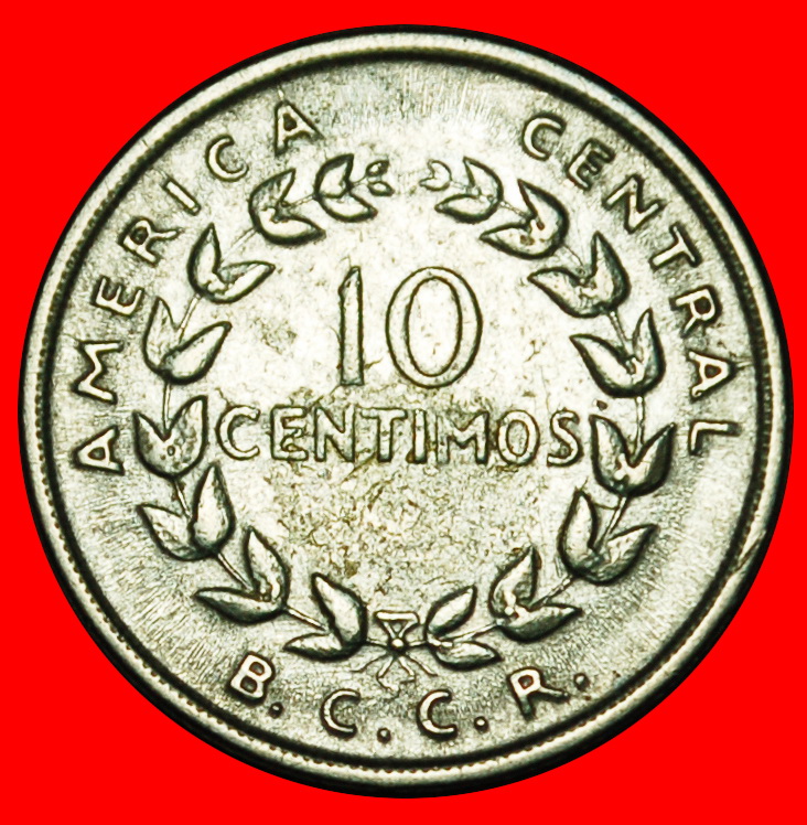 Ⰶ USA 5 STARS AND SHIPS (1953-1967): COSTA RICA ★ 10 CENTIMOS 1953! LOW START ★ NO RESERVE!