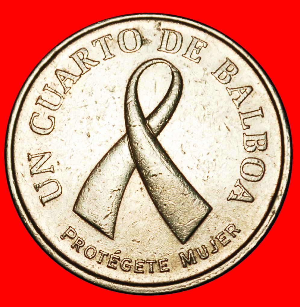 Ⰶ CANADA: PANAMA ★ 1/4 BALBOA 2008 CORNUCOPIA! NOT COLOURIZED! USA STANDARD!★LOW START ★ NO RESERVE!