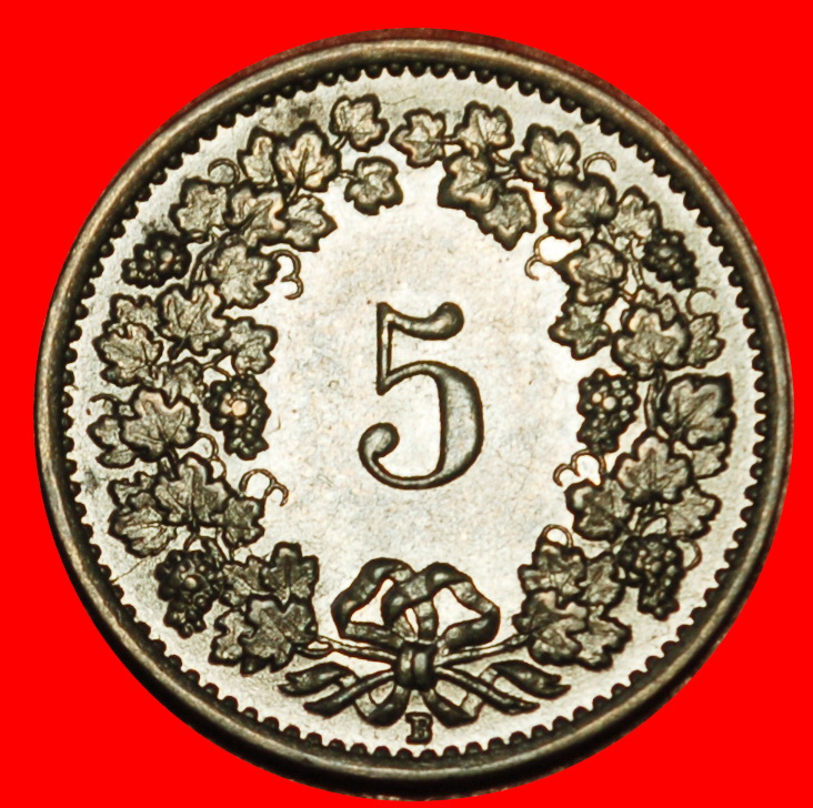  Ⰶ FREIHEIT (1879-2025): SCHWEIZ ★ 5 RAPPEN 1932B! STEMPEL 1+A! uSTG STEMPELGLANZ! ★OHNE VORBEHALT!   