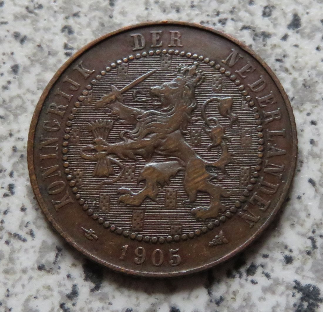  Niederlande 2,5 Cent 1905 / Niederlande 2 1/2 Cent 1905   