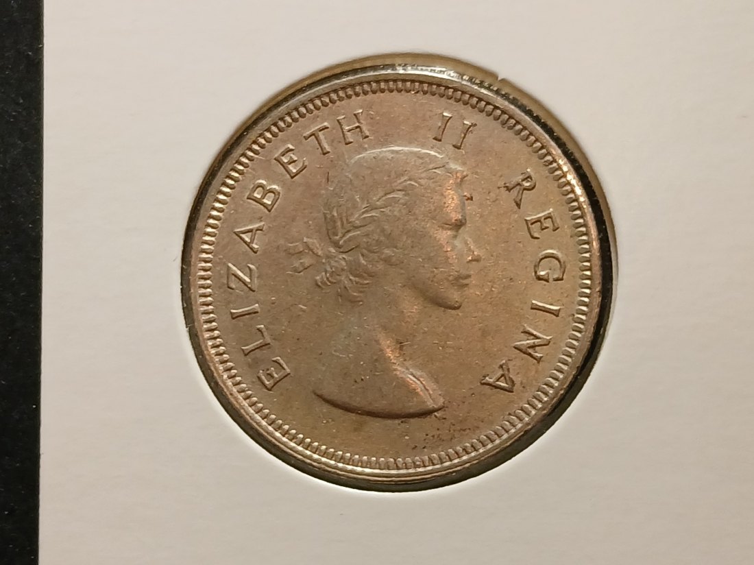  South Africa - 2 Shilling 1953 silber   